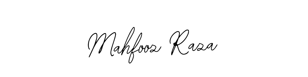 How to make Mahfooz Raza name signature. Use Bearetta-2O07w style for creating short signs online. This is the latest handwritten sign. Mahfooz Raza signature style 12 images and pictures png