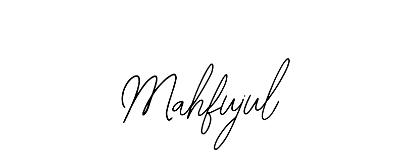 if you are searching for the best signature style for your name Mahfujul. so please give up your signature search. here we have designed multiple signature styles  using Bearetta-2O07w. Mahfujul signature style 12 images and pictures png