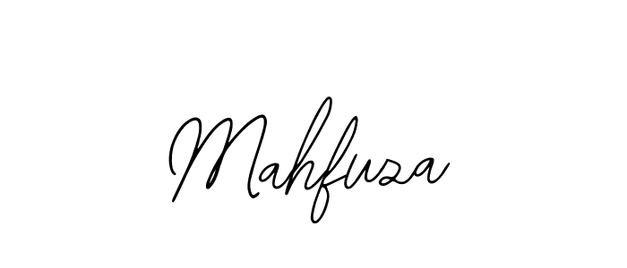 How to make Mahfuza signature? Bearetta-2O07w is a professional autograph style. Create handwritten signature for Mahfuza name. Mahfuza signature style 12 images and pictures png