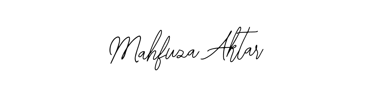 Design your own signature with our free online signature maker. With this signature software, you can create a handwritten (Bearetta-2O07w) signature for name Mahfuza Aktar. Mahfuza Aktar signature style 12 images and pictures png