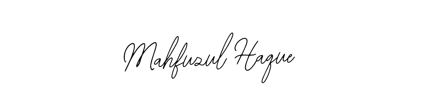 if you are searching for the best signature style for your name Mahfuzul Haque. so please give up your signature search. here we have designed multiple signature styles  using Bearetta-2O07w. Mahfuzul Haque signature style 12 images and pictures png