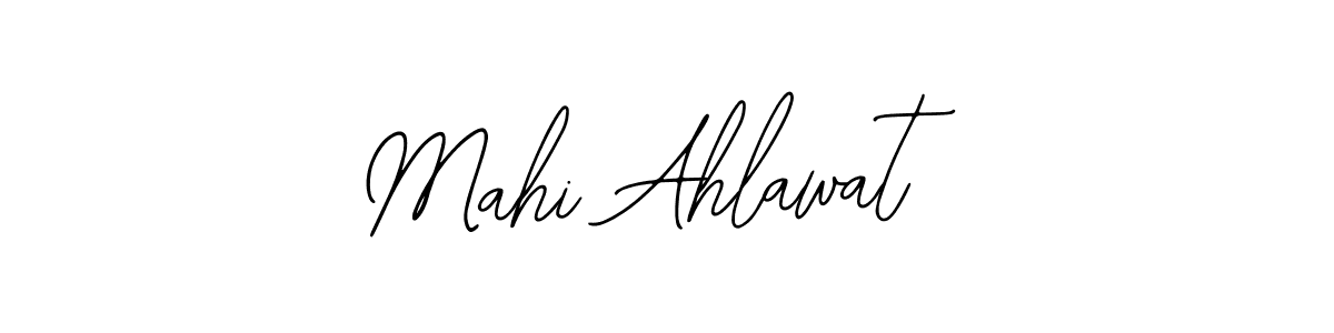 How to make Mahi Ahlawat name signature. Use Bearetta-2O07w style for creating short signs online. This is the latest handwritten sign. Mahi Ahlawat signature style 12 images and pictures png