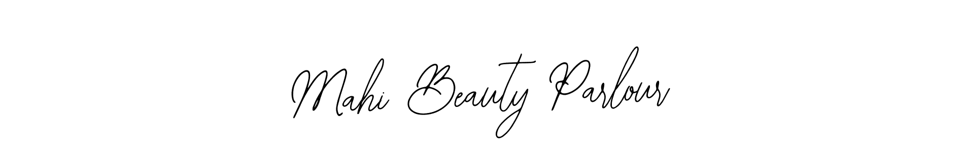 Also we have Mahi Beauty Parlour name is the best signature style. Create professional handwritten signature collection using Bearetta-2O07w autograph style. Mahi Beauty Parlour signature style 12 images and pictures png