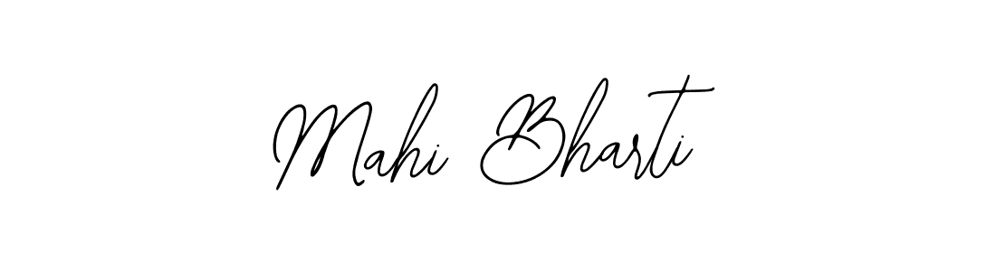 Use a signature maker to create a handwritten signature online. With this signature software, you can design (Bearetta-2O07w) your own signature for name Mahi Bharti. Mahi Bharti signature style 12 images and pictures png