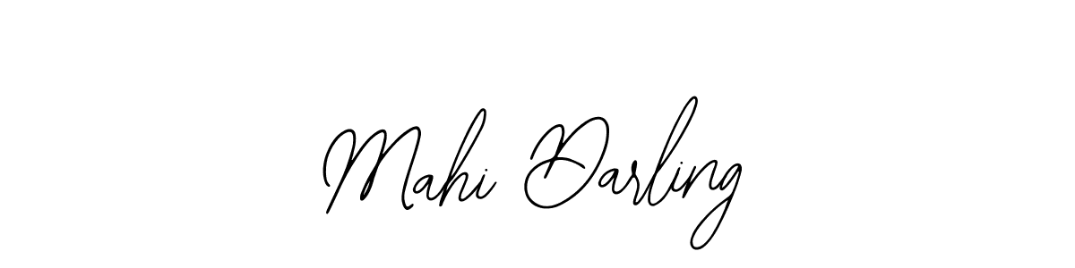 Use a signature maker to create a handwritten signature online. With this signature software, you can design (Bearetta-2O07w) your own signature for name Mahi Darling. Mahi Darling signature style 12 images and pictures png