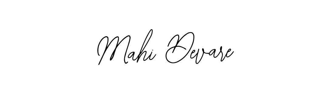 Design your own signature with our free online signature maker. With this signature software, you can create a handwritten (Bearetta-2O07w) signature for name Mahi Devare. Mahi Devare signature style 12 images and pictures png