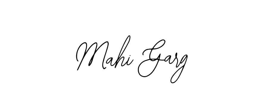 Bearetta-2O07w is a professional signature style that is perfect for those who want to add a touch of class to their signature. It is also a great choice for those who want to make their signature more unique. Get Mahi Garg name to fancy signature for free. Mahi Garg signature style 12 images and pictures png