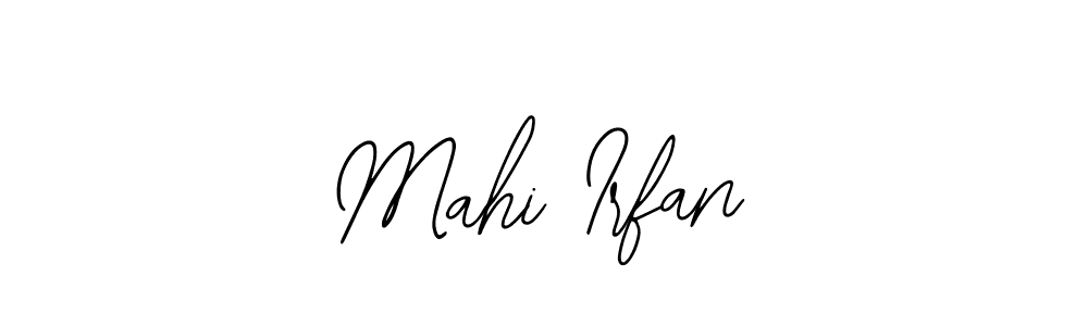 See photos of Mahi Irfan official signature by Spectra . Check more albums & portfolios. Read reviews & check more about Bearetta-2O07w font. Mahi Irfan signature style 12 images and pictures png
