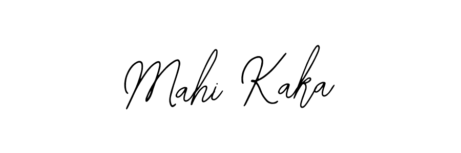 Also You can easily find your signature by using the search form. We will create Mahi Kaka name handwritten signature images for you free of cost using Bearetta-2O07w sign style. Mahi Kaka signature style 12 images and pictures png