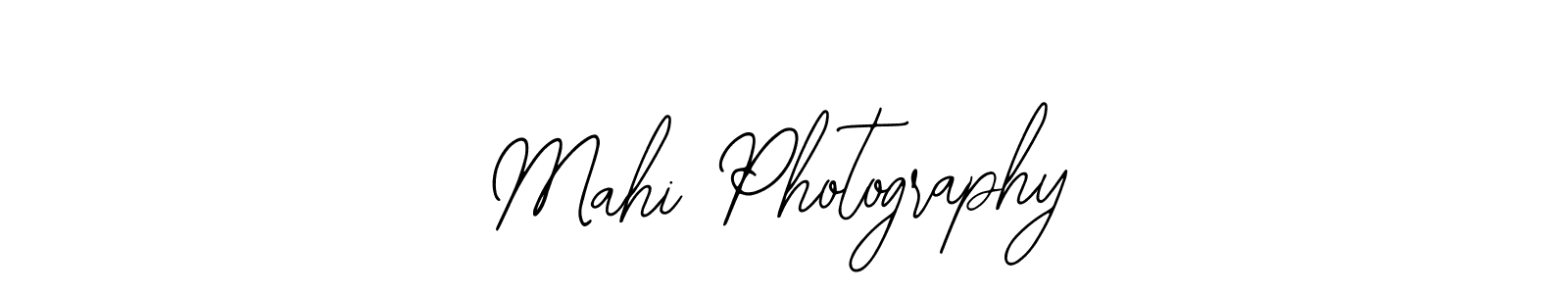 You should practise on your own different ways (Bearetta-2O07w) to write your name (Mahi Photography) in signature. don't let someone else do it for you. Mahi Photography signature style 12 images and pictures png