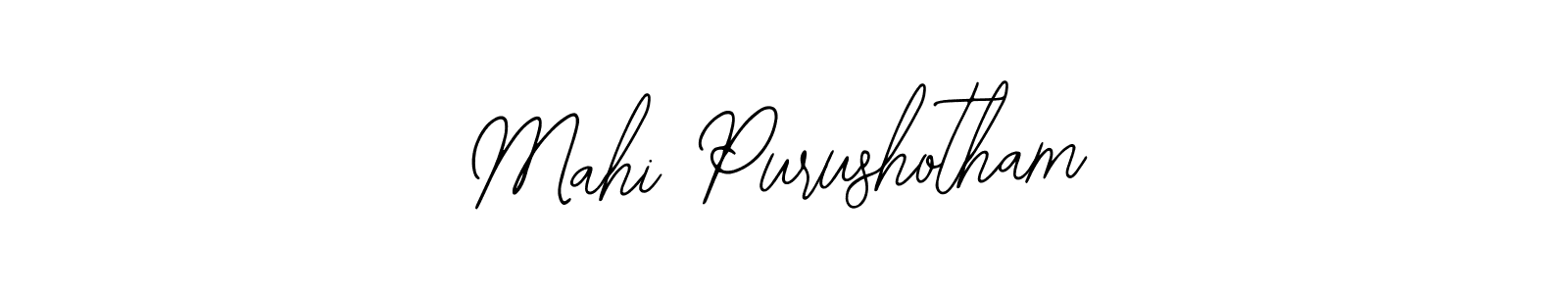 Design your own signature with our free online signature maker. With this signature software, you can create a handwritten (Bearetta-2O07w) signature for name Mahi Purushotham. Mahi Purushotham signature style 12 images and pictures png