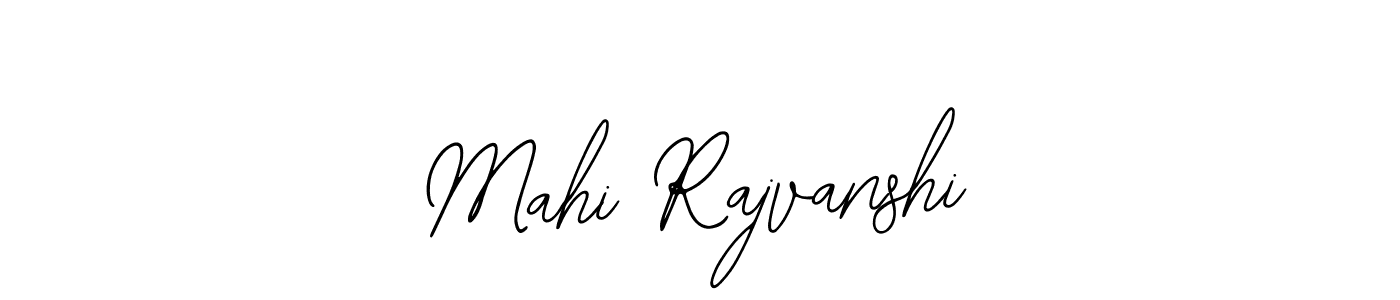 You should practise on your own different ways (Bearetta-2O07w) to write your name (Mahi Rajvanshi) in signature. don't let someone else do it for you. Mahi Rajvanshi signature style 12 images and pictures png
