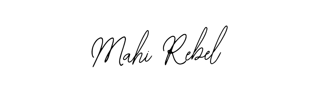 It looks lik you need a new signature style for name Mahi Rebel. Design unique handwritten (Bearetta-2O07w) signature with our free signature maker in just a few clicks. Mahi Rebel signature style 12 images and pictures png