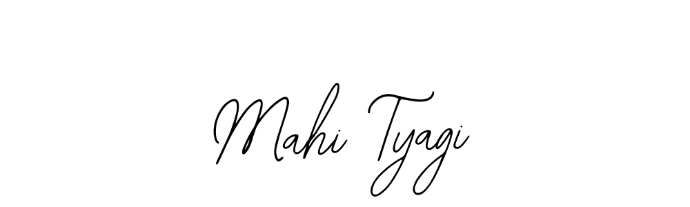 Create a beautiful signature design for name Mahi Tyagi. With this signature (Bearetta-2O07w) fonts, you can make a handwritten signature for free. Mahi Tyagi signature style 12 images and pictures png