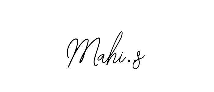 How to make Mahi..s name signature. Use Bearetta-2O07w style for creating short signs online. This is the latest handwritten sign. Mahi..s signature style 12 images and pictures png