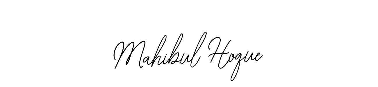 The best way (Bearetta-2O07w) to make a short signature is to pick only two or three words in your name. The name Mahibul Hoque include a total of six letters. For converting this name. Mahibul Hoque signature style 12 images and pictures png