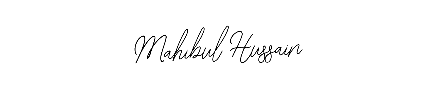 You should practise on your own different ways (Bearetta-2O07w) to write your name (Mahibul Hussain) in signature. don't let someone else do it for you. Mahibul Hussain signature style 12 images and pictures png