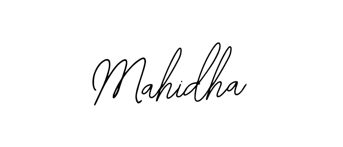 Also You can easily find your signature by using the search form. We will create Mahidha name handwritten signature images for you free of cost using Bearetta-2O07w sign style. Mahidha signature style 12 images and pictures png