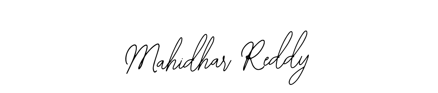 Use a signature maker to create a handwritten signature online. With this signature software, you can design (Bearetta-2O07w) your own signature for name Mahidhar Reddy. Mahidhar Reddy signature style 12 images and pictures png