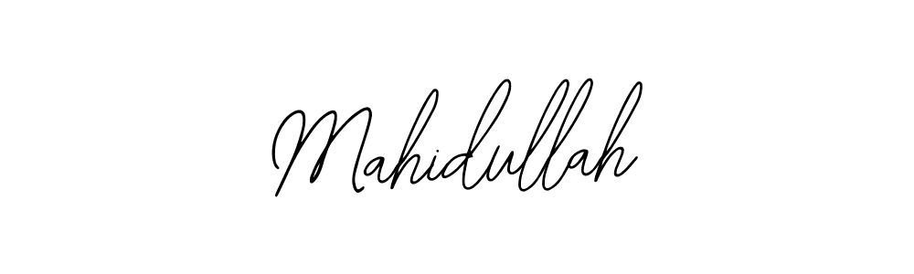 Bearetta-2O07w is a professional signature style that is perfect for those who want to add a touch of class to their signature. It is also a great choice for those who want to make their signature more unique. Get Mahidullah name to fancy signature for free. Mahidullah signature style 12 images and pictures png