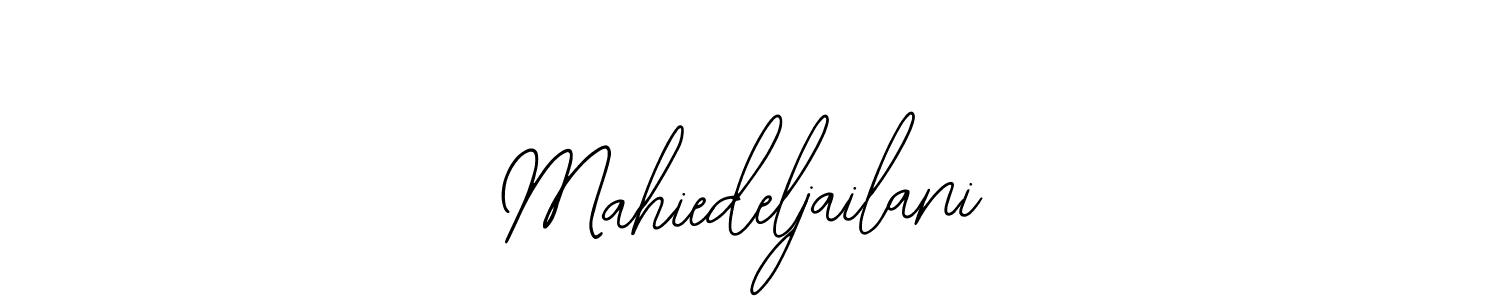 Use a signature maker to create a handwritten signature online. With this signature software, you can design (Bearetta-2O07w) your own signature for name Mahiedeljailani. Mahiedeljailani signature style 12 images and pictures png