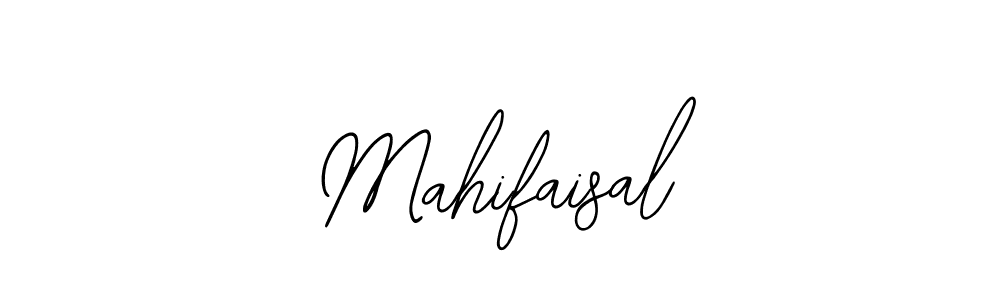 How to Draw Mahifaisal signature style? Bearetta-2O07w is a latest design signature styles for name Mahifaisal. Mahifaisal signature style 12 images and pictures png