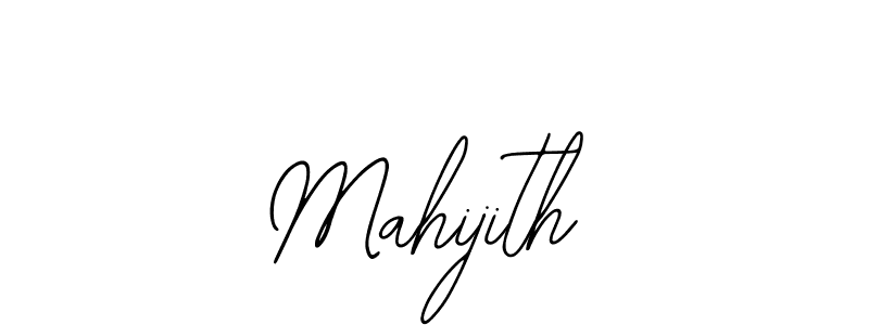 Bearetta-2O07w is a professional signature style that is perfect for those who want to add a touch of class to their signature. It is also a great choice for those who want to make their signature more unique. Get Mahijith name to fancy signature for free. Mahijith signature style 12 images and pictures png