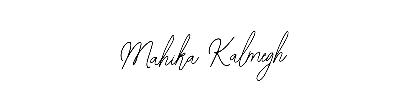 Bearetta-2O07w is a professional signature style that is perfect for those who want to add a touch of class to their signature. It is also a great choice for those who want to make their signature more unique. Get Mahika Kalmegh name to fancy signature for free. Mahika Kalmegh signature style 12 images and pictures png