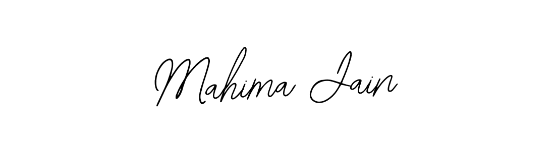 Bearetta-2O07w is a professional signature style that is perfect for those who want to add a touch of class to their signature. It is also a great choice for those who want to make their signature more unique. Get Mahima Jain name to fancy signature for free. Mahima Jain signature style 12 images and pictures png