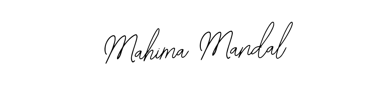 You should practise on your own different ways (Bearetta-2O07w) to write your name (Mahima Mandal) in signature. don't let someone else do it for you. Mahima Mandal signature style 12 images and pictures png