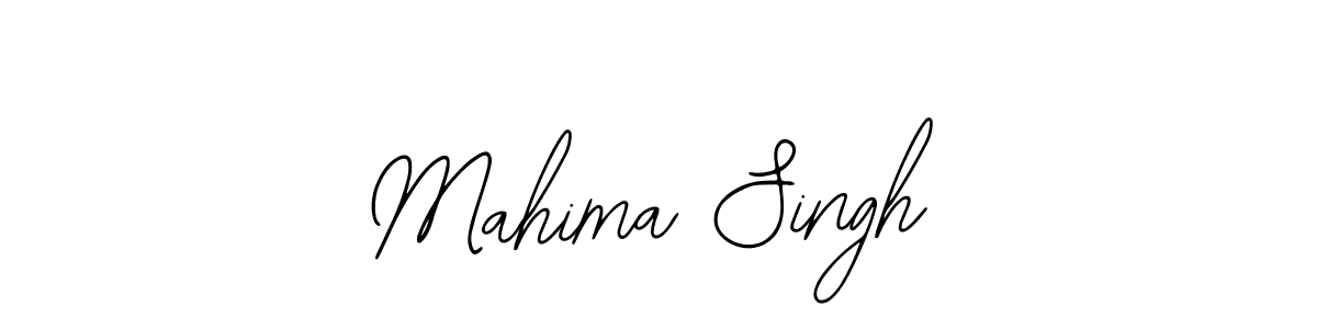 Design your own signature with our free online signature maker. With this signature software, you can create a handwritten (Bearetta-2O07w) signature for name Mahima Singh. Mahima Singh signature style 12 images and pictures png