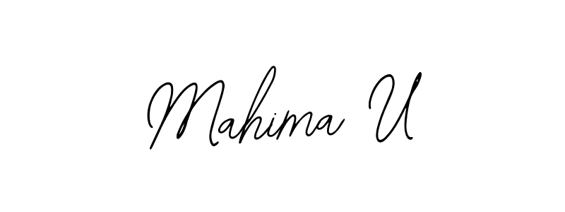 Check out images of Autograph of Mahima U name. Actor Mahima U Signature Style. Bearetta-2O07w is a professional sign style online. Mahima U signature style 12 images and pictures png