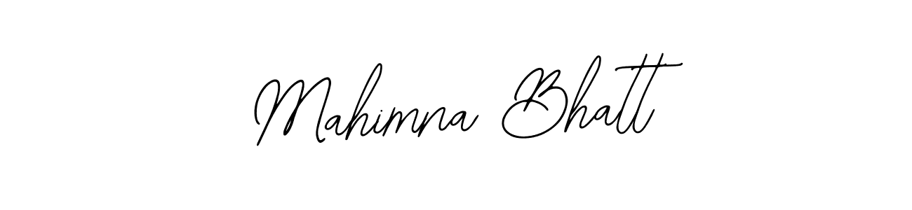 Also You can easily find your signature by using the search form. We will create Mahimna Bhatt name handwritten signature images for you free of cost using Bearetta-2O07w sign style. Mahimna Bhatt signature style 12 images and pictures png