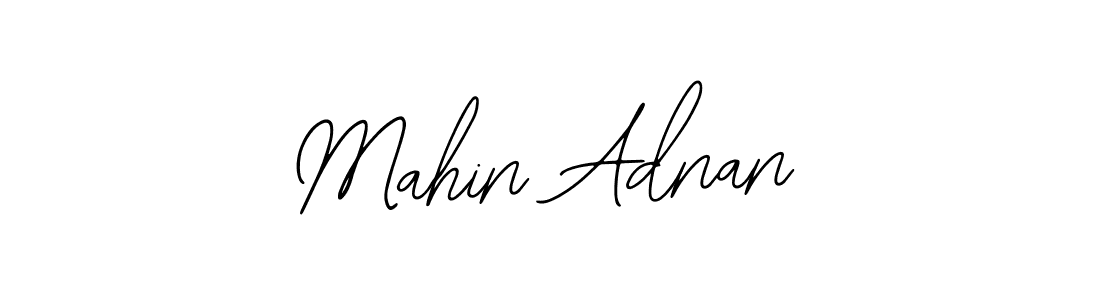 Design your own signature with our free online signature maker. With this signature software, you can create a handwritten (Bearetta-2O07w) signature for name Mahin Adnan. Mahin Adnan signature style 12 images and pictures png