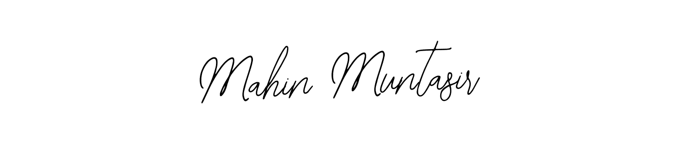 Use a signature maker to create a handwritten signature online. With this signature software, you can design (Bearetta-2O07w) your own signature for name Mahin Muntasir. Mahin Muntasir signature style 12 images and pictures png