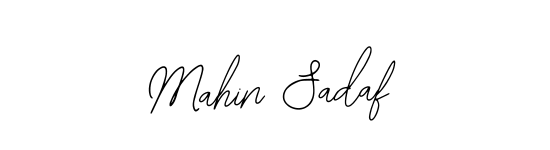 Make a beautiful signature design for name Mahin Sadaf. Use this online signature maker to create a handwritten signature for free. Mahin Sadaf signature style 12 images and pictures png