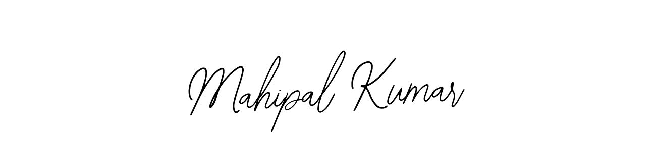 How to make Mahipal Kumar name signature. Use Bearetta-2O07w style for creating short signs online. This is the latest handwritten sign. Mahipal Kumar signature style 12 images and pictures png
