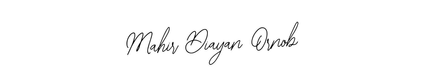 Make a beautiful signature design for name Mahir Diayan Ornob. Use this online signature maker to create a handwritten signature for free. Mahir Diayan Ornob signature style 12 images and pictures png