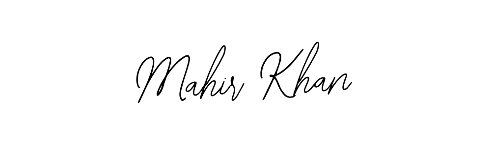 if you are searching for the best signature style for your name Mahir Khan. so please give up your signature search. here we have designed multiple signature styles  using Bearetta-2O07w. Mahir Khan signature style 12 images and pictures png
