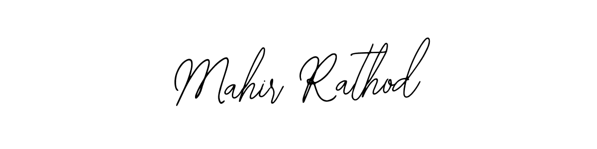 Mahir Rathod stylish signature style. Best Handwritten Sign (Bearetta-2O07w) for my name. Handwritten Signature Collection Ideas for my name Mahir Rathod. Mahir Rathod signature style 12 images and pictures png