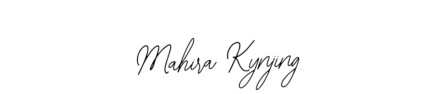 Similarly Bearetta-2O07w is the best handwritten signature design. Signature creator online .You can use it as an online autograph creator for name Mahira Kynjing. Mahira Kynjing signature style 12 images and pictures png