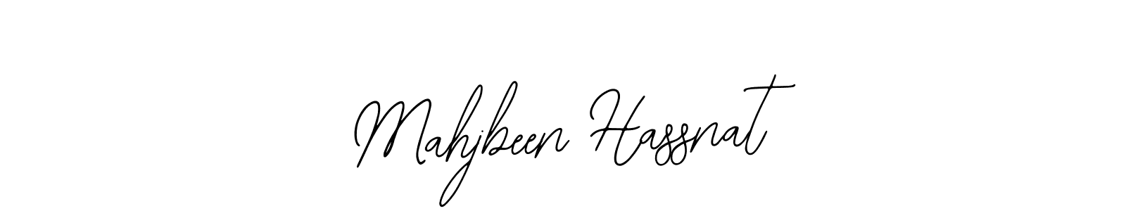 How to make Mahjbeen Hassnat signature? Bearetta-2O07w is a professional autograph style. Create handwritten signature for Mahjbeen Hassnat name. Mahjbeen Hassnat signature style 12 images and pictures png