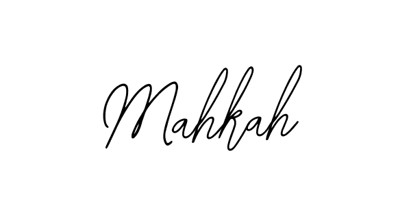 Use a signature maker to create a handwritten signature online. With this signature software, you can design (Bearetta-2O07w) your own signature for name Mahkah. Mahkah signature style 12 images and pictures png