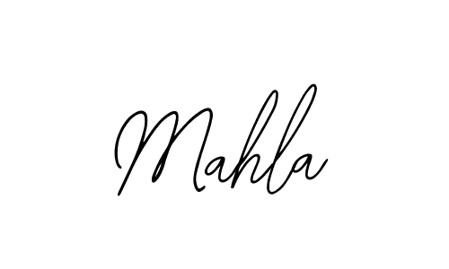 Mahla stylish signature style. Best Handwritten Sign (Bearetta-2O07w) for my name. Handwritten Signature Collection Ideas for my name Mahla. Mahla signature style 12 images and pictures png