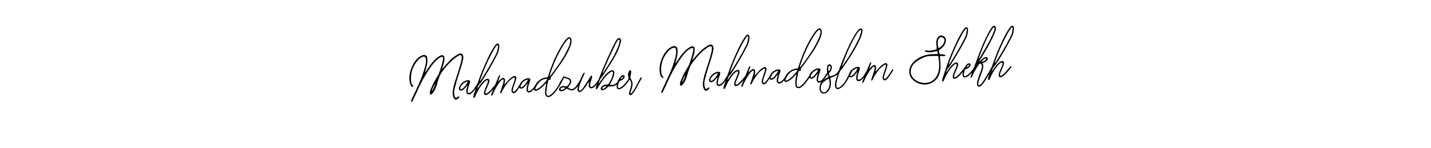 Create a beautiful signature design for name Mahmadzuber Mahmadaslam Shekh. With this signature (Bearetta-2O07w) fonts, you can make a handwritten signature for free. Mahmadzuber Mahmadaslam Shekh signature style 12 images and pictures png