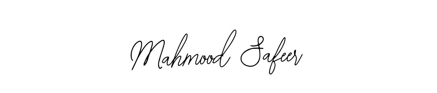 You should practise on your own different ways (Bearetta-2O07w) to write your name (Mahmood Safeer) in signature. don't let someone else do it for you. Mahmood Safeer signature style 12 images and pictures png