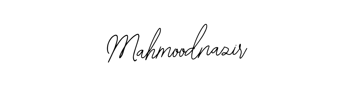 Design your own signature with our free online signature maker. With this signature software, you can create a handwritten (Bearetta-2O07w) signature for name Mahmoodnazir. Mahmoodnazir signature style 12 images and pictures png