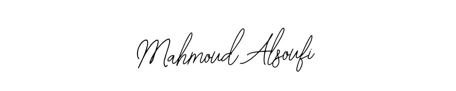 Make a beautiful signature design for name Mahmoud Alsoufi. With this signature (Bearetta-2O07w) style, you can create a handwritten signature for free. Mahmoud Alsoufi signature style 12 images and pictures png