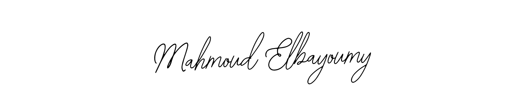 Use a signature maker to create a handwritten signature online. With this signature software, you can design (Bearetta-2O07w) your own signature for name Mahmoud Elbayoumy. Mahmoud Elbayoumy signature style 12 images and pictures png