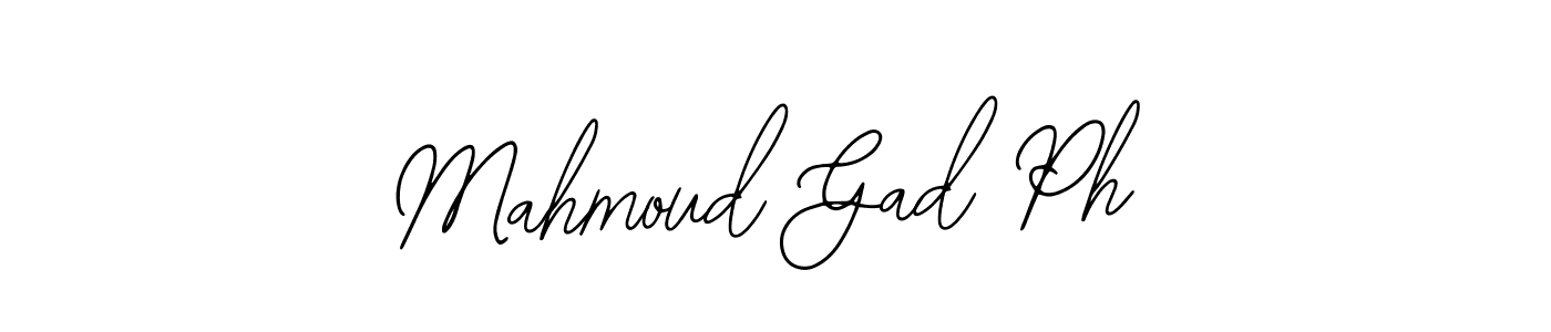 It looks lik you need a new signature style for name Mahmoud Gad Ph. Design unique handwritten (Bearetta-2O07w) signature with our free signature maker in just a few clicks. Mahmoud Gad Ph signature style 12 images and pictures png